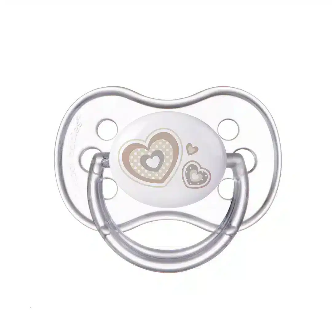 Sucette-anatomique-hearts-22-581 Beige-6à18mois-canpol