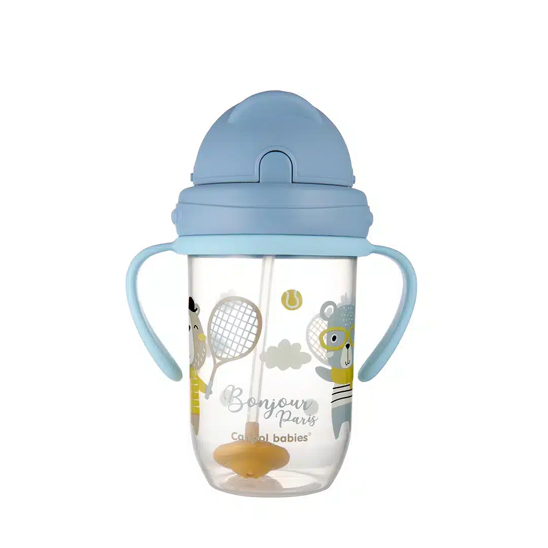 Tasse-bonjour-paris-56-607 Bleu-270ml-canpol