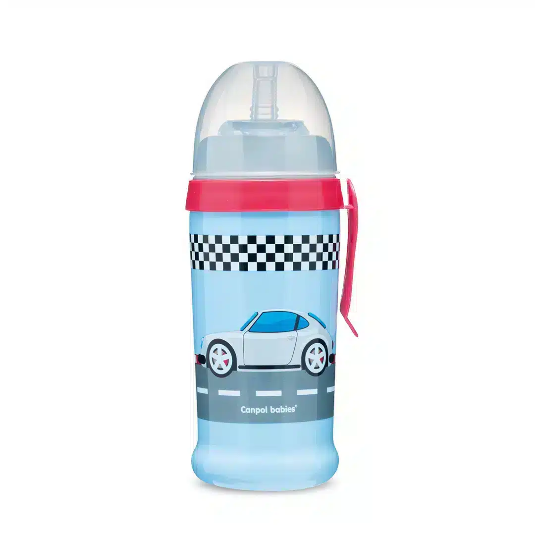 Tasse-d'apprentissage-sport-56-516 Bleu-350ml-canpol